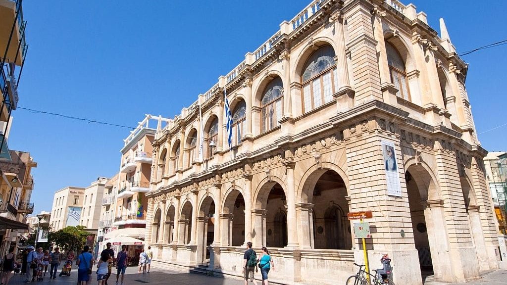 Loggia vénitienne - Hôtel de ville d'Héraklion - Crète