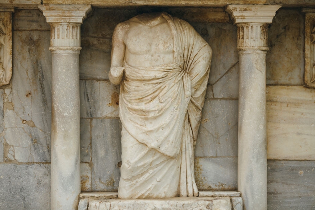  Griekse cultuur, standbeeld, mannen