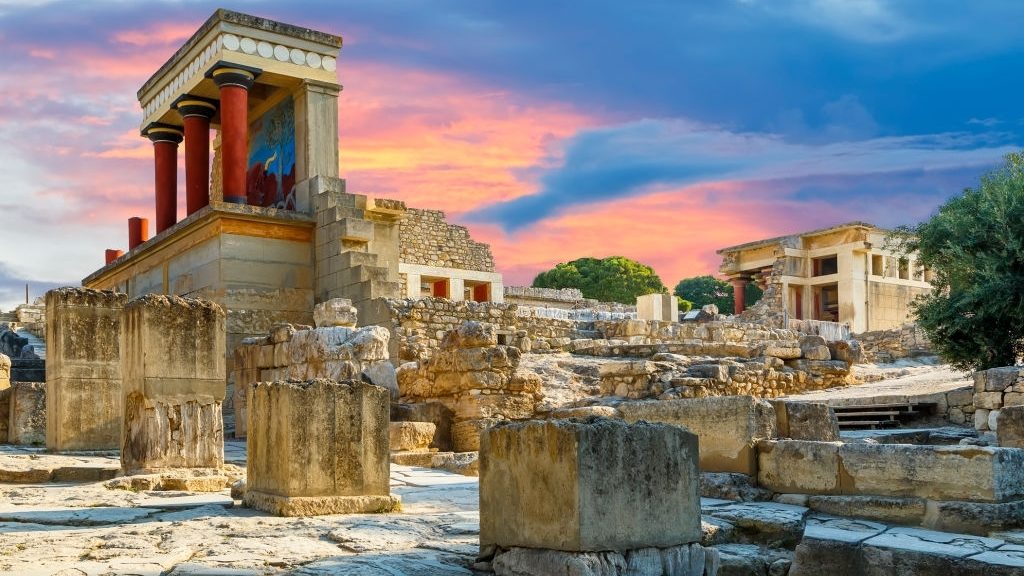 Knossos Palast Kreta