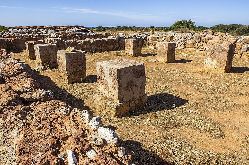 Complesso di palazzi minoici a Malia